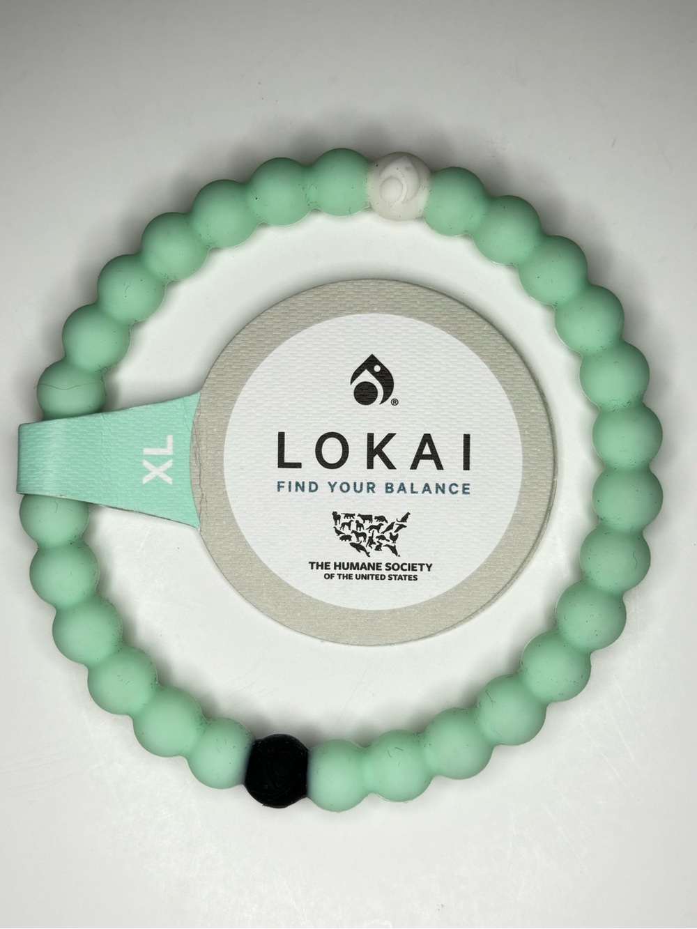 Lokai Animal Rescue Mint Bracelet Mint Size XL